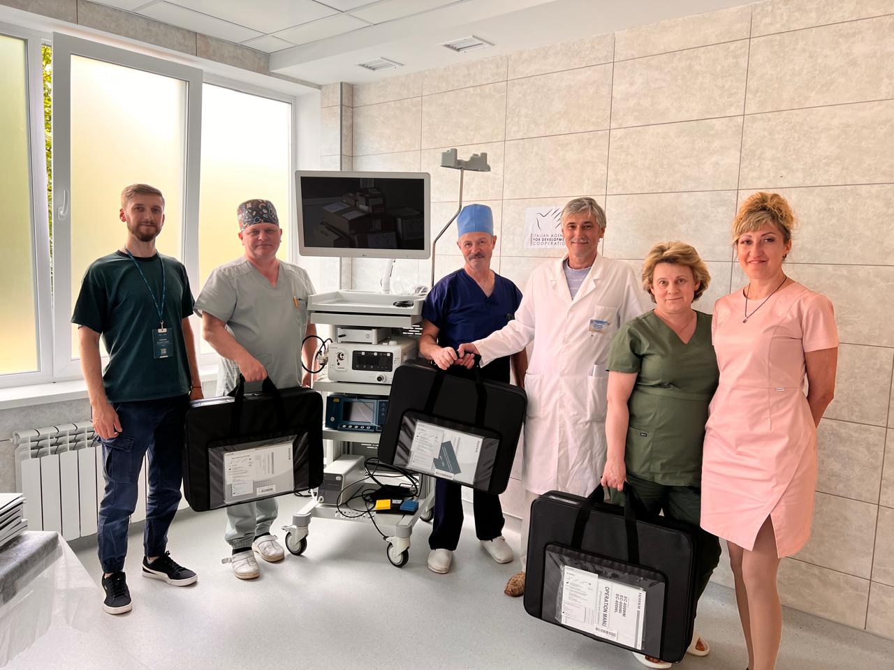 AICS Kyiv Delivers Medical Equipment to Municipal Hospital No. 4 in Dnipro as Part of a €14 Million Project